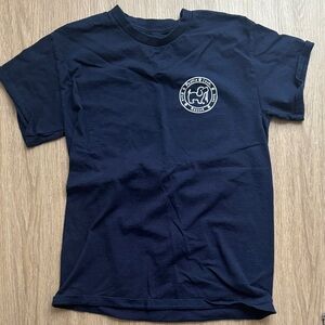 Puppie Love Navy Friendship Bracelet Tee